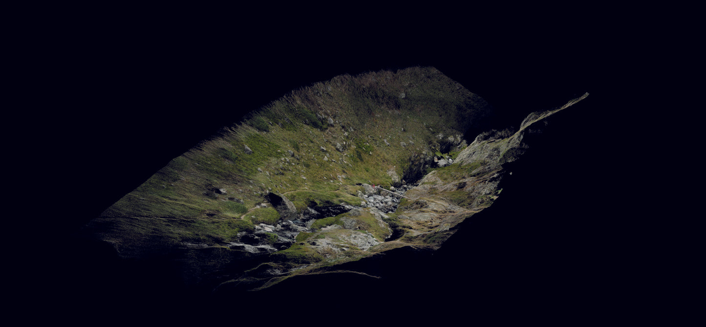 Daniel Bourgais, Topos, Epiderme, Vallée du Valgaudemar I, 2021