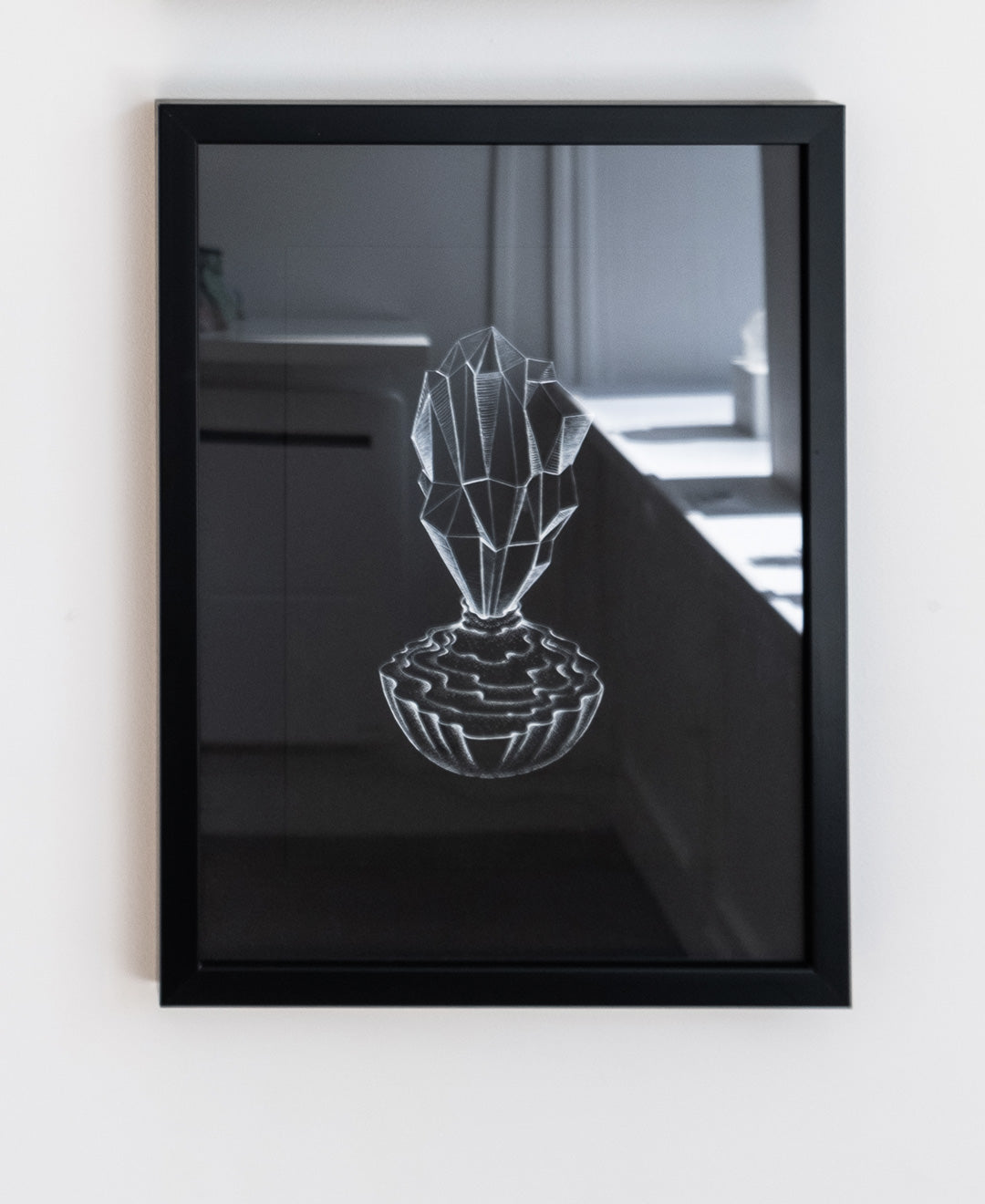 Golnaz Behrouznia, Drawing #12, Morphogenetic Tensions, 2020