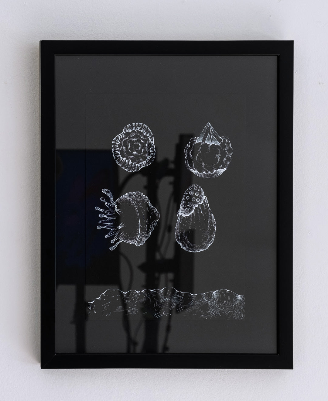 Golnaz Behrouznia, Drawing #14, Morphogenetic Tensions, 2020