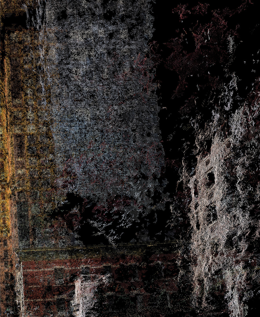 Daniel Bourgais, New-York, textures fragments urbains I, 2024