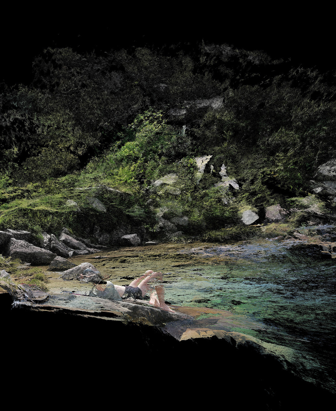 Daniel Bourgais, Topos - Lac de Petarel - Vallée du Valgaudemar, Été 2021