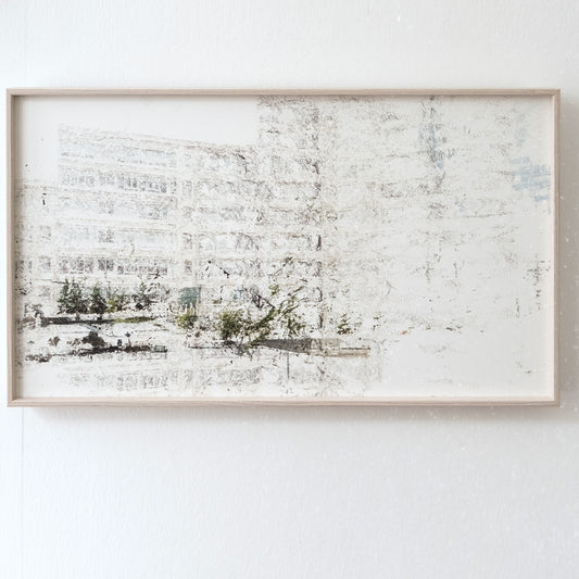 Daniel Bourgais, La Défense, textures I, été 2023