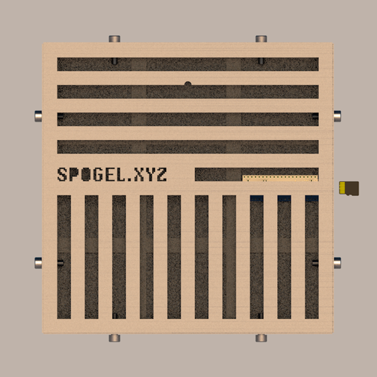 Spøgelsesmaskinen, 64x64 Pixel art display
