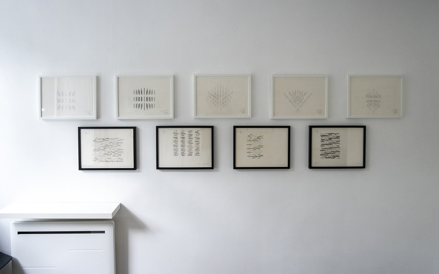 Pierre Braun, Alignements, Printscreen 16, 1984-85